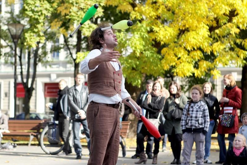 Gatvės teatrų festivalyje netrūksta linksmybių