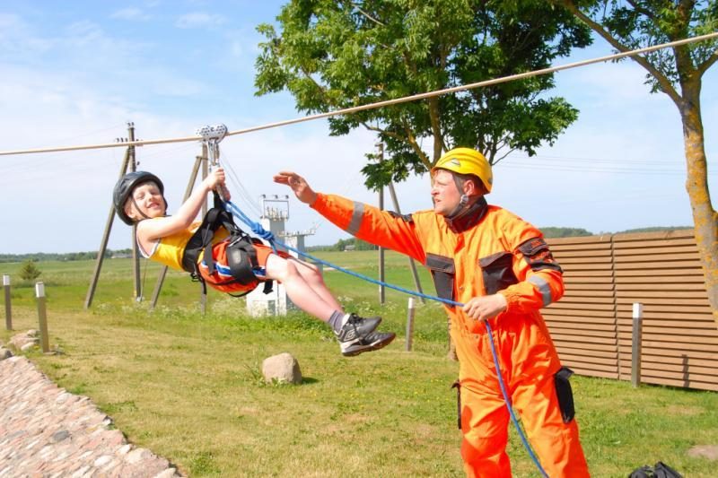 Jaunųjų sportininkų stovykloje - pliūpsnis adrenalino