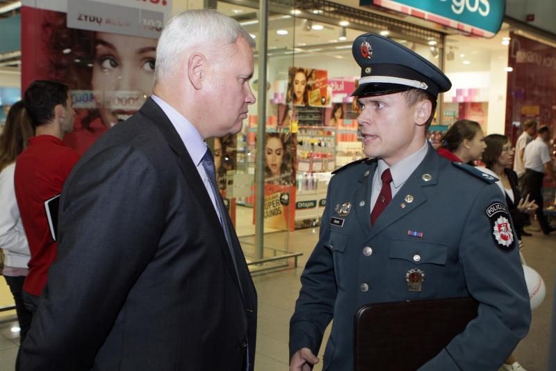 Uostamiesčio moksleiviams – policijos šventė