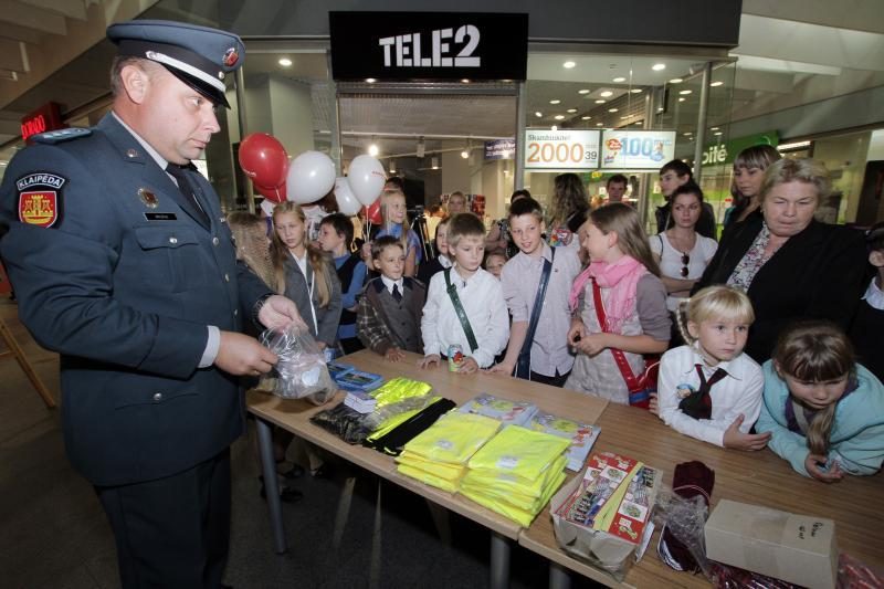 Uostamiesčio moksleiviams – policijos šventė
