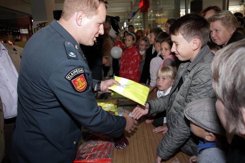 Uostamiesčio moksleiviams – policijos šventė
