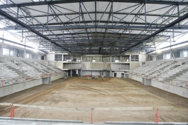 Klaipėdos arena: jau atlikta pusė darbų