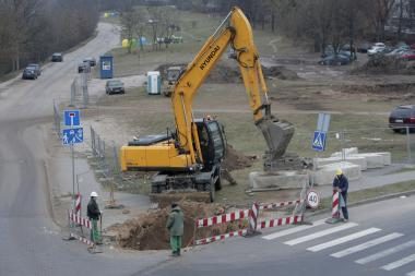 Neatidūs žemės kasimo darbai žmones palieka be elektros