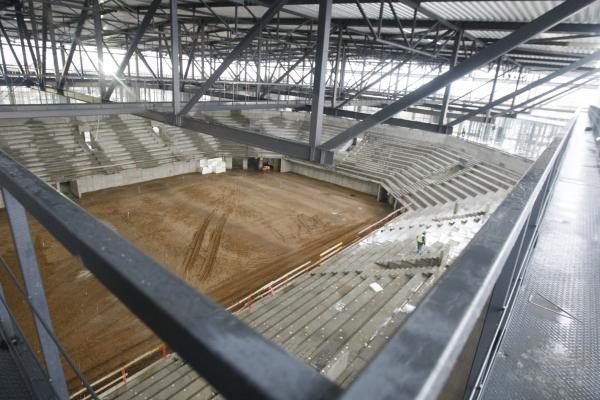 Klaipėdos arena: jau atlikta pusė darbų