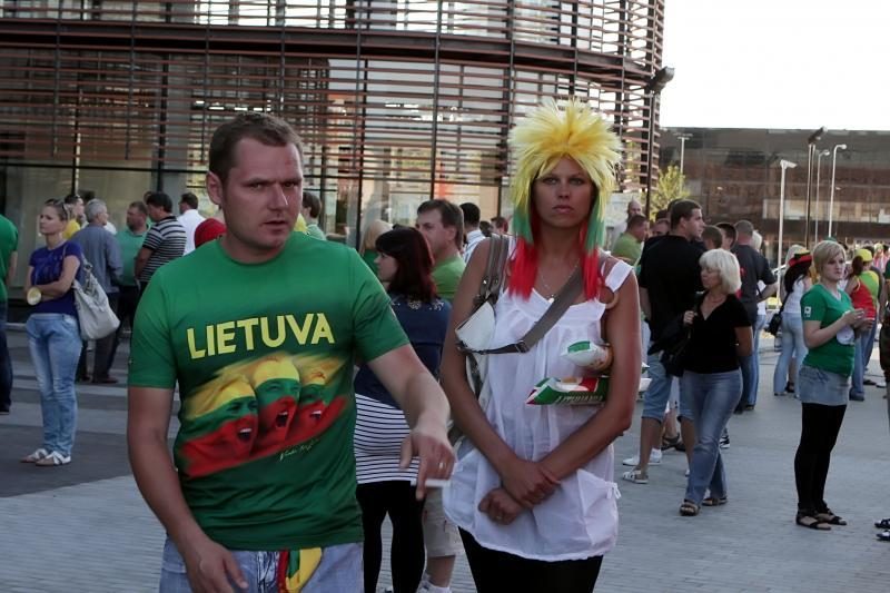 Į Klaipėdos areną plūdo minios žmonių