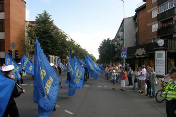 Per Klaipėdą žygiavo „Europiados“ paradas