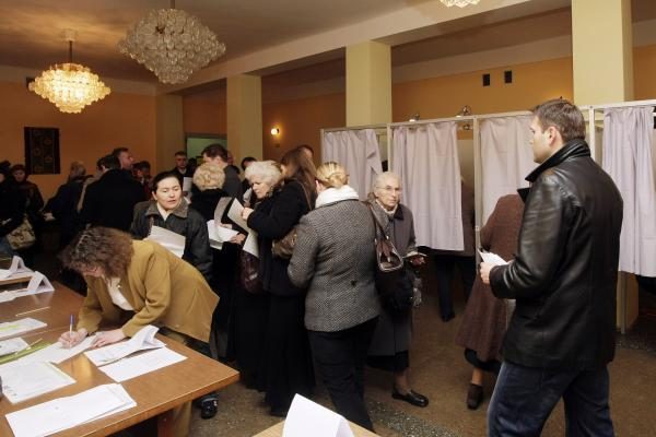 Rinkėjų aktyvumas Vilniuje iki 19 valandos