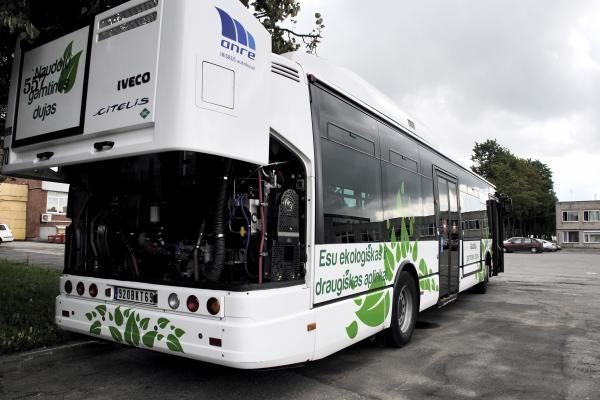 Naujas autobusas Klaipėdoje važinės tik savaitę