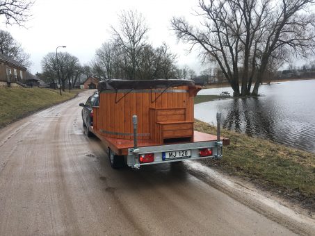 Skelbimas - Mobilaus kubilo su jacuzzi ir pirties nuoma Kaune