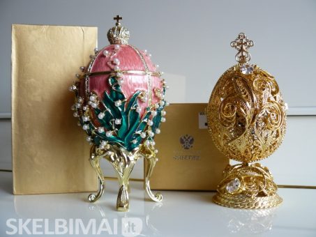 Skelbimas - *** Parduodu garsios ,FABERGE" firmos juvelyrikos stebuklą, kiaušinius