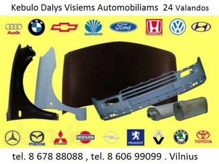 Skelbimas - VW Golf 2 kėbulo detales