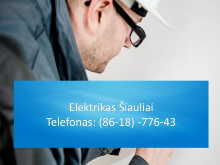 Skelbimas - Elektrikas Šiauliai 