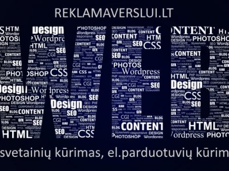 Skelbimas - Internetinių svetainių kūrimas. web sprendimai