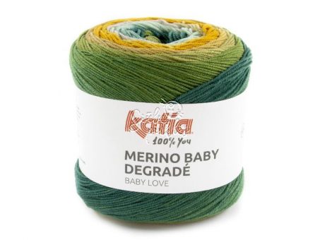 Skelbimas - Merino siūlai - Katia Merino Baby Degrade - siulupinkles.lt