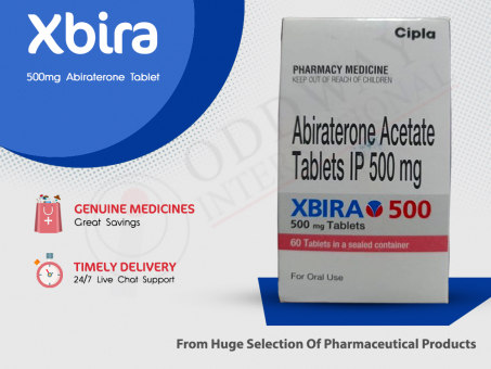 Skelbimas - Xbira 500 mg Abiraterone tabletės kaina internete