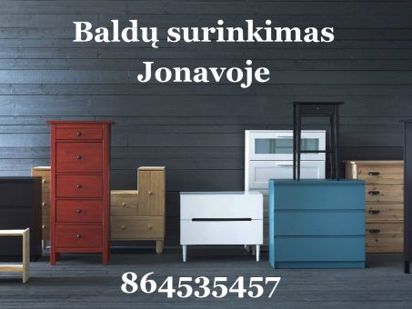 Skelbimas - Baldų surinkimas Jonavoje