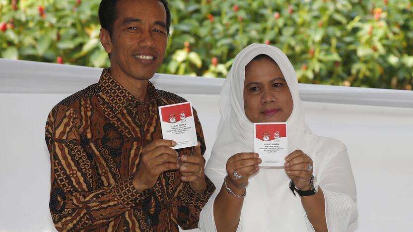 Joko "Jokowi" Widodo su žmona Iriana