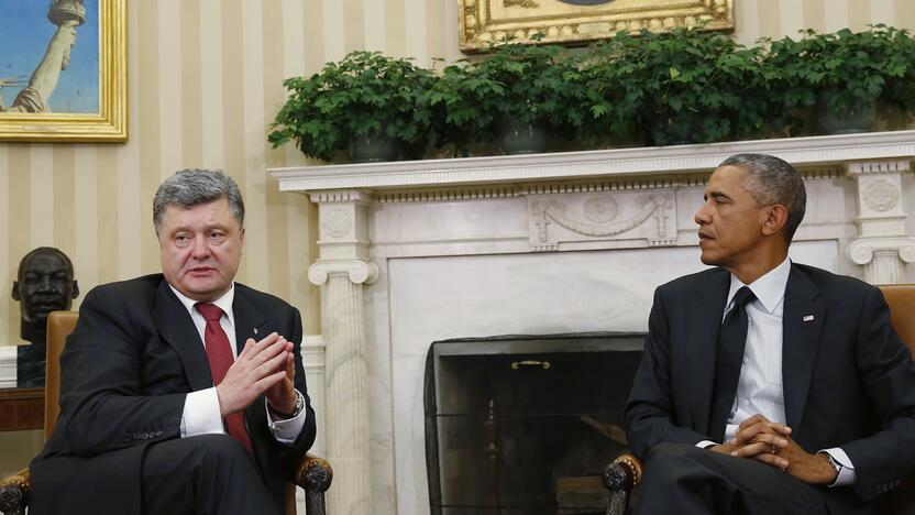 Petro Porošenka ir Barackas Obama