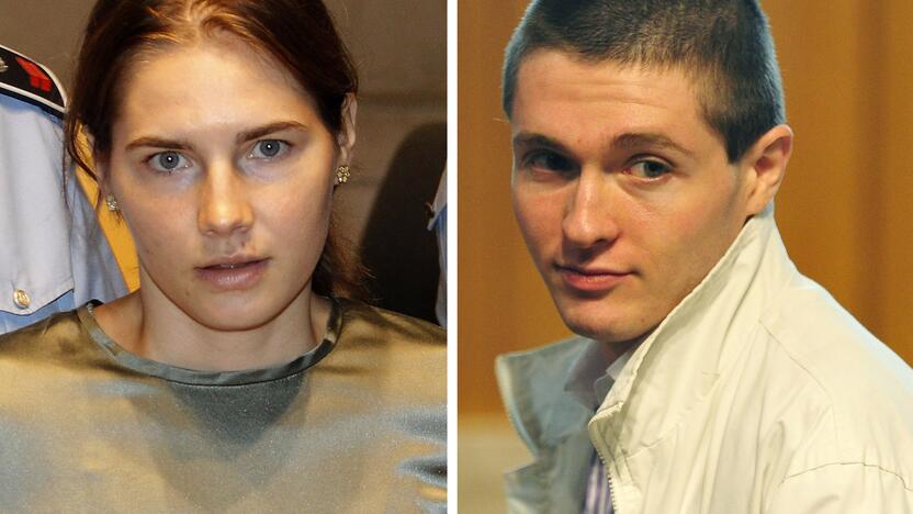 Amanda Knox ir Raffaele Sollecito