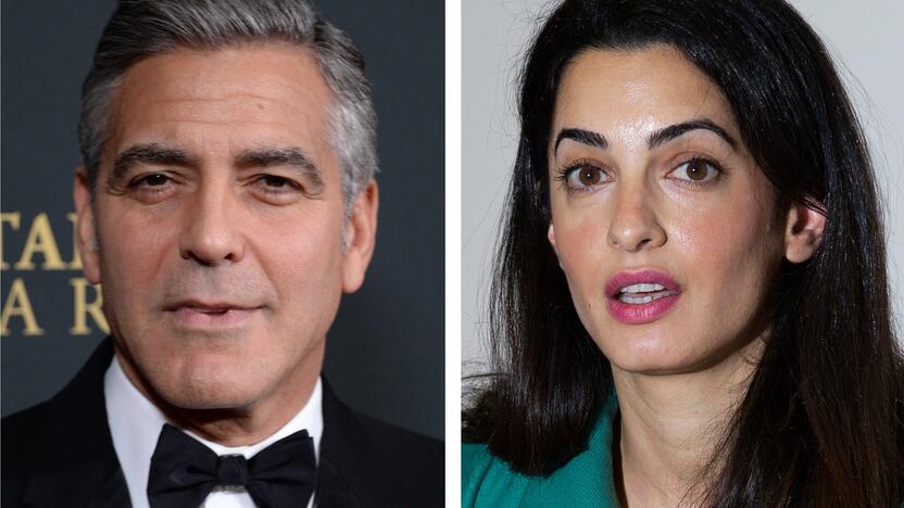 George Clooney ir Amal Alamuddin