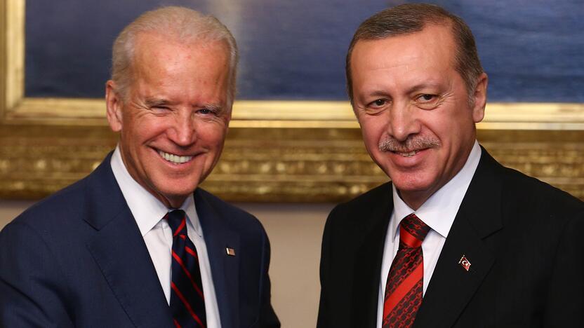 Joe Bidenas ir Recepas Tayyipas Erdoganas