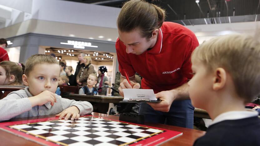 Šaškių turnyras mero taurei laimėti