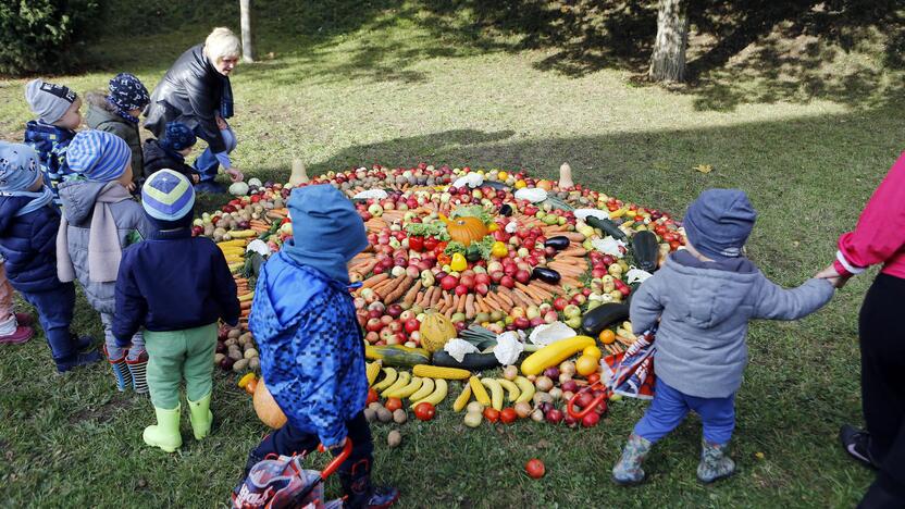 Darželiui "Dobiliukas" padovanotas šiltnamis