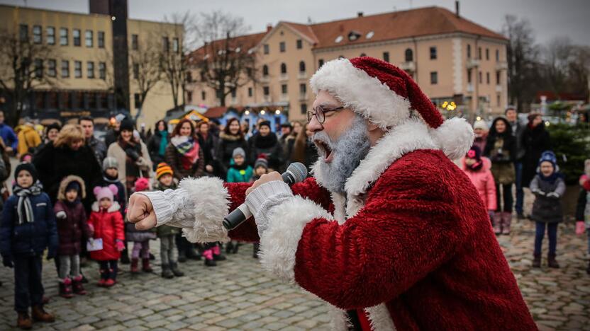 Šeimų popietė su Kalėdų Seneliu