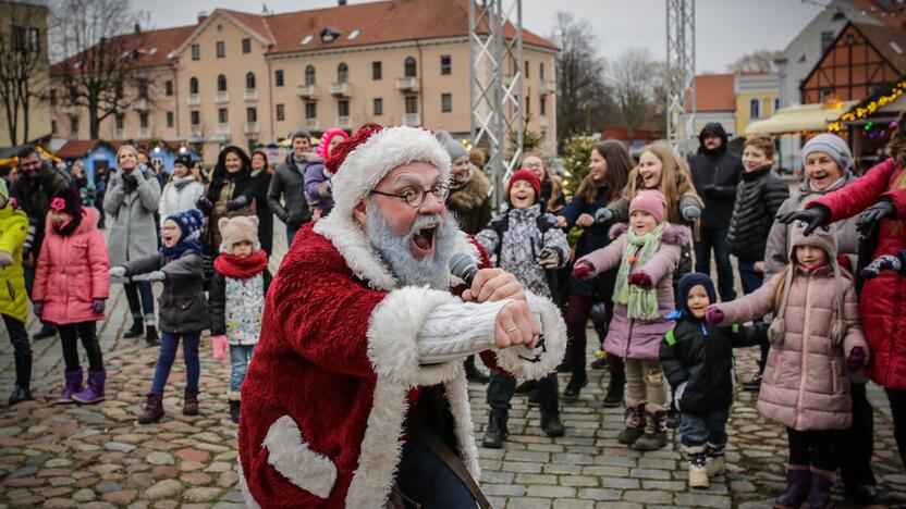 Šeimų popietė su Kalėdų Seneliu