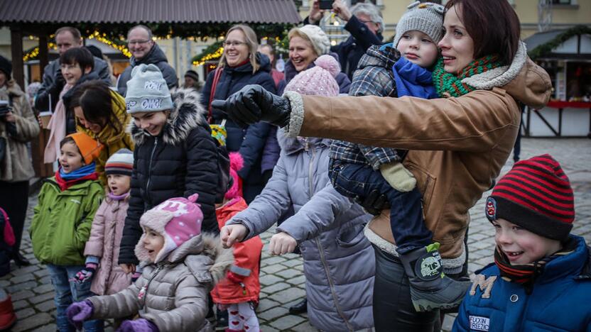 Šeimų popietė su Kalėdų Seneliu