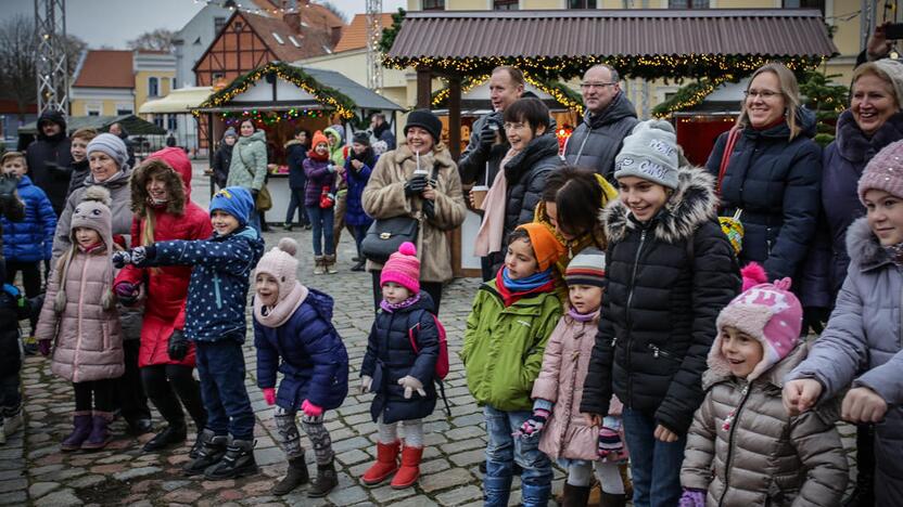 Šeimų popietė su Kalėdų Seneliu