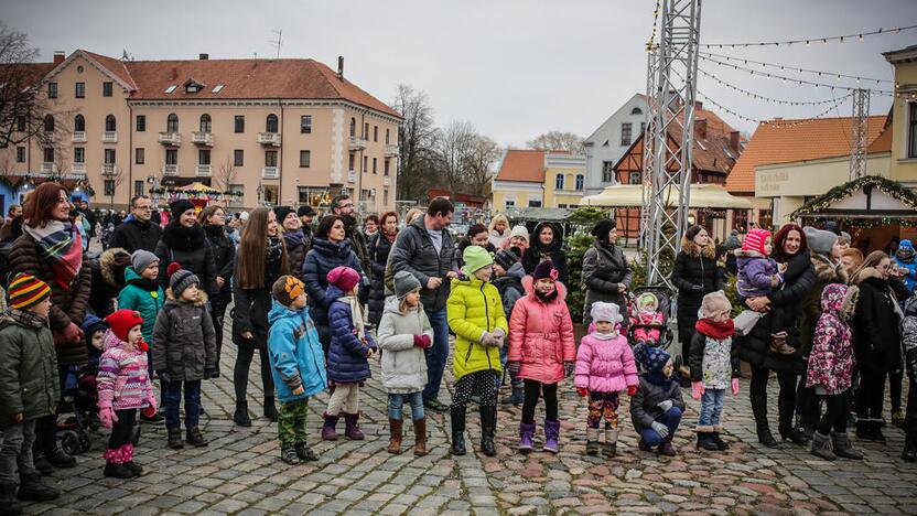 Šeimų popietė su Kalėdų Seneliu