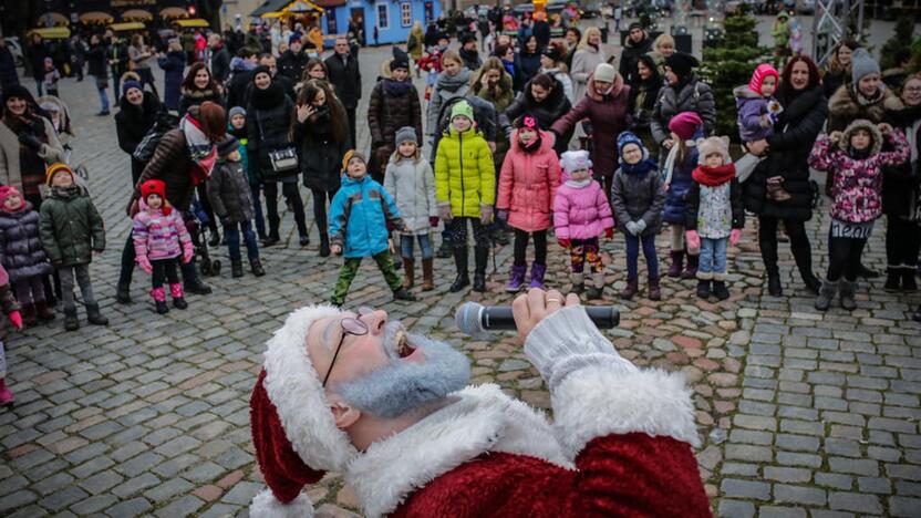 Šeimų popietė su Kalėdų Seneliu