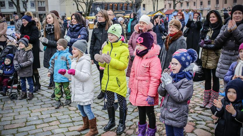 Šeimų popietė su Kalėdų Seneliu