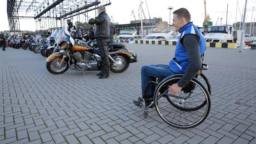 Klaipėdoje finišavo „Motobrolio paramos ralis“