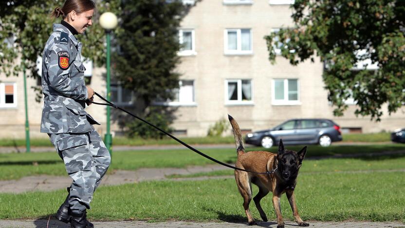 Policijos tarnybinis šuo Troja