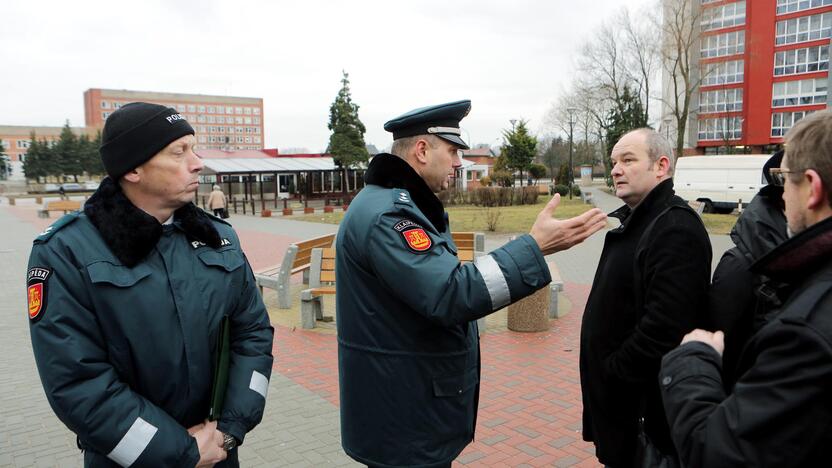 Viešosios tvarkos skyriaus ir policijos reidas