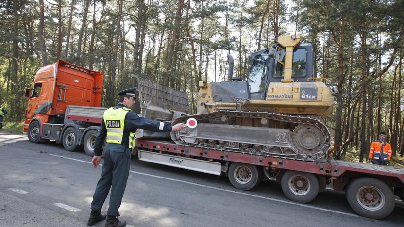 Kuršių nerijos gaisrą sutramdė gausios ugniagesių ir kariškių pajėgos