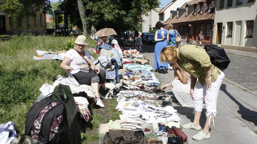 Blusų turgus Klaipėdoje