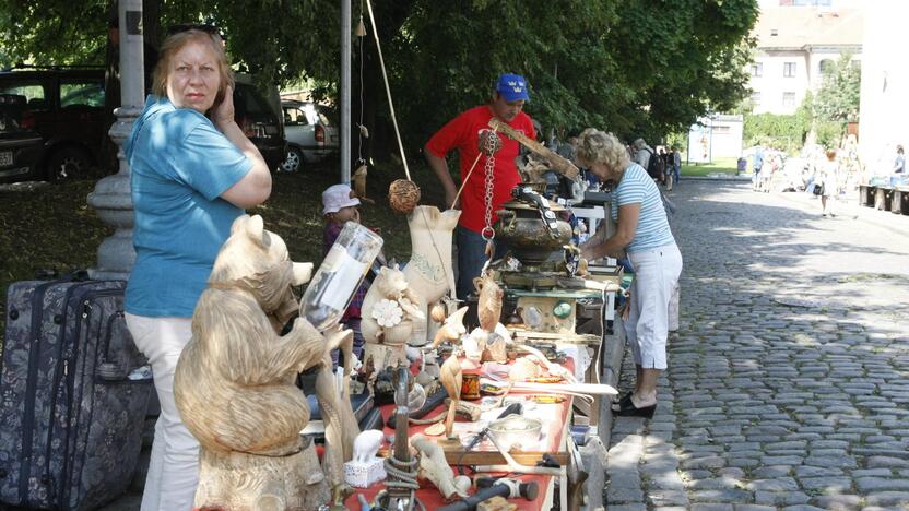 Blusų turgus Klaipėdoje