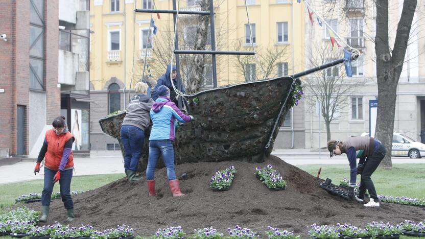 Klaipėdos miestui – madingi gėlynai