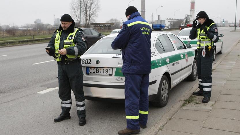 Policijos reidas Klaipėdoje