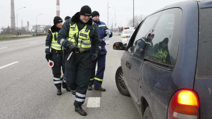 Policijos reidas Klaipėdoje