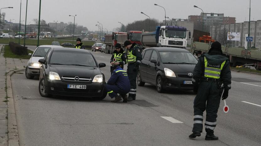 Policijos reidas Klaipėdoje