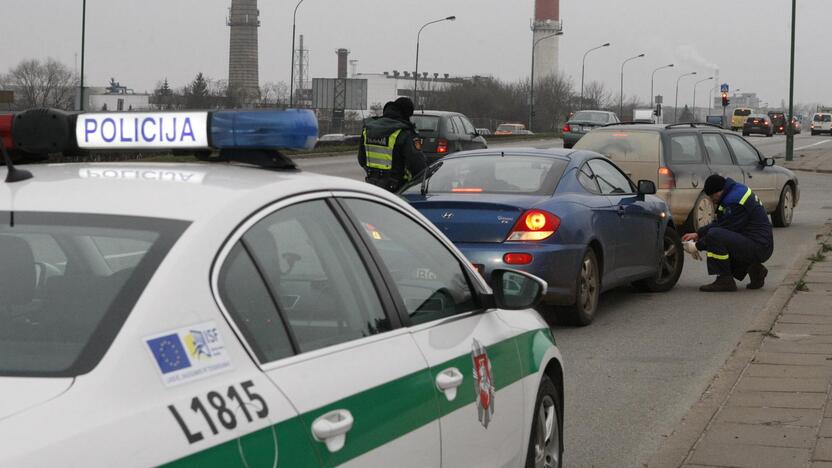 Policijos reidas Klaipėdoje