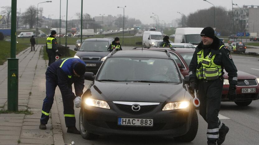 Policijos reidas Klaipėdoje