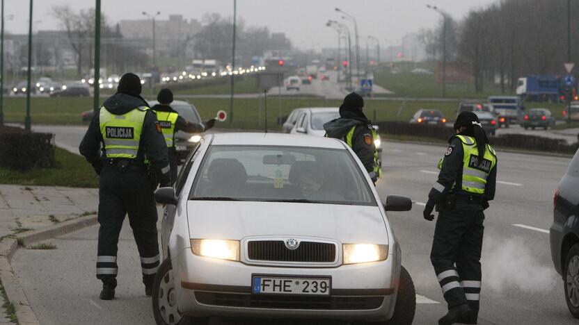 Policijos reidas Klaipėdoje