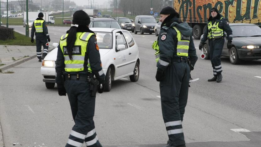 Policijos reidas Klaipėdoje