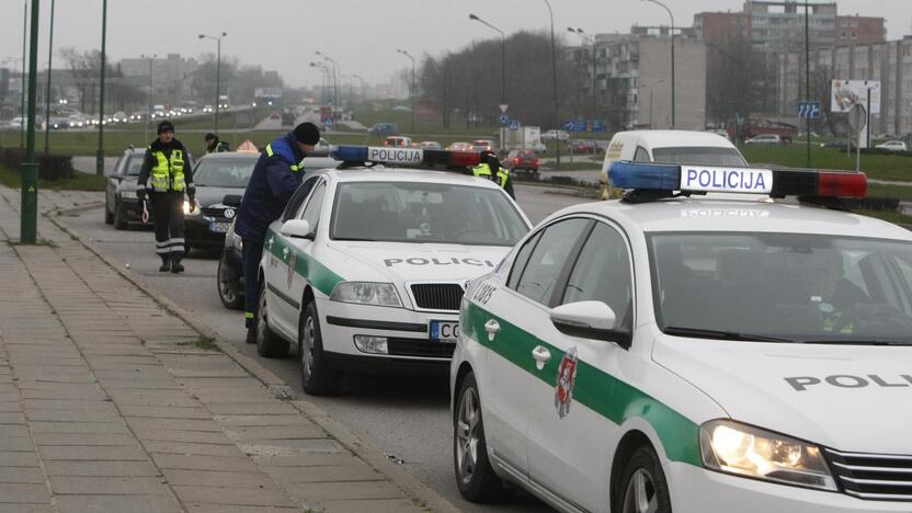 Policijos reidas Klaipėdoje