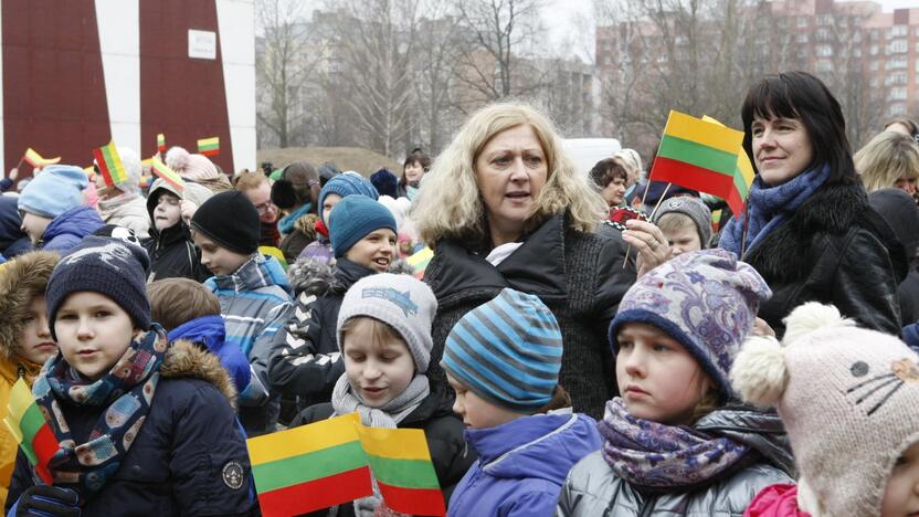 Mažieji patriotai jau atšventė Nepriklausomybės dieną